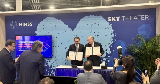 Hal Wolf and Associate Professor Dr. Şuayip Birinci signing the MOU