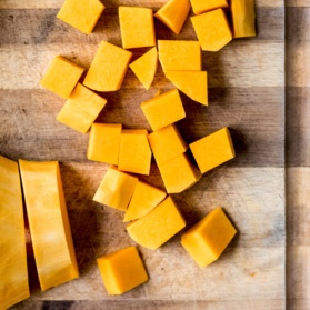 butternut squash cubes