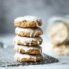 brown butter oatmeal cookies in a stack