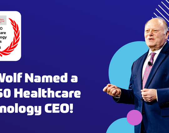 Hal Wolf Named a Top 50 Healthcare Technology CEO!