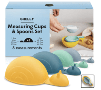 snail-shaped measuring cups