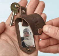 leather key holder